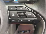 レーダークルーズコントロール(全車速追従機能)付きです。前方車両の車速に応じて追従支援してくれるので、ロングドライブも快適です。詳細は販売店スタッフまでお尋ねください。