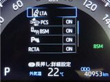 トヨタセーフティセンス(TSS)搭載車両です。