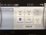 AM/FMチューナー・Bluetooth接続・USB入力(動画・音楽再生/給電)・スマホ連携機能・フルセグTV・Blu-ray Disc再生/DVD再生/CD再生機能が使用可です。詳細は展示店舗まで!