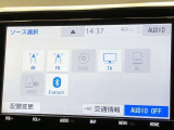 Bluetooth(ブルートゥース)接続機能付き。スマートフォンなどからお気に入りの音楽をワイヤレス再生できます。ドライブがさらに楽しくなりますね。