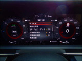 大きくて視認性の良いメーター。