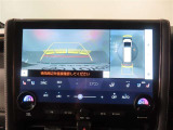バック時の運転をサポートするバックガイドモニター&パノラミックビューモニター