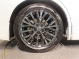 225/55R19タイヤ&19&times;7Jアルミホイール (ブラックスパッタリング塗装)