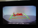 バックガイドモニターを装備しています、車庫入れもラクラクです。
