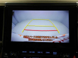 バックモニター装着車は後退時の強い味方です♪車庫入れや縦列駐車の際、後退操作の参考になるガイドラインをナビ画面に表示します。