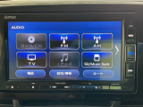 【オーディオ機能】ナビに一体のオーディオは、フルセグTVの他にDVD/CDプレーヤーを装備♪もちろんFM/AMラジオもお聞きいただけますよ♪