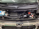 【エンジンルーム】Hondaならではの走り、i-VTECエンジン!街中や坂道での加速や高速道路での力強さが特徴です♪