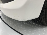 フロントバンパーにキズあります。