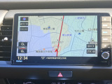 ホンダインターナビ搭載で渋滞情報や天候、通行時間帯に合わせた到着予想時間の目安があらかじめ予想できます。