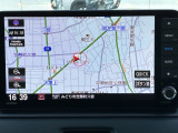 ホンダ純正メモリーナビ付きなので、迷わず目的地まで安心。