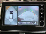 【アラウンドビューモニター】車を上から見下ろしているかのような映像で周囲の状況がひと目で確認、狭い駐車場に駐車するときも安心です♪♪障害物などがあると警告音がなりますので安心して駐車が出来ます★