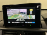 ガイドライン付きバックモニターで車庫入れも安心。知らない道でも安心して楽しくお出かけができます