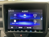 【オーディオ機能】ナビに一体のオーディオは、フルセグTVの他にDVD/CDプレーヤーを装備♪もちろんFM/AMラジオもお聞きいただけますよ♪