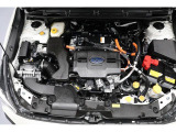 2.5L水平対向4気筒エンジン+モーターのストロングハイブリッドエンジン搭載