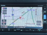 ホンダ純正メモリーナビ付きなので、迷わず目的地まで安心。