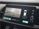 ◆リアワイドカメラシステム◆3種類の表示で後方確認をサポート♪セレクトレバーを「R」の位置に入れるとカメラ画像に切り替え。ノーマルビューでは従来のリアカメラと同様の標準的なビューで表示します!