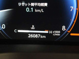 走行距離です。