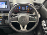 【ステアリングスイッチ】運転中、前方から目線をそらすことなく、オーディオ等の操作が可能な便利機能!安心&快適なドライブを演出してくれます♪