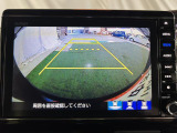 見えづらい車体後方部を映像で映し出してしっかりサポート!難しいバック駐車も安心です♪