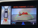 バックガイドモニターを装備しています、車庫入れもラクラクです。パノラミックビューモニターを搭載しています、上からの画像も表示されます。