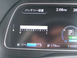 リチウムイオンバッテリー容量は12セグメントになります。