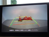バックガイドモニターを装備しています、車庫入れもラクラクです。