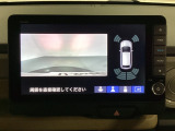 バックでの車庫入れも安心です!リアカメラが付いているバックモニター付のナビを装備しております。バンパーについているソナーや、操作線もついており距離感も画面から確認できます。