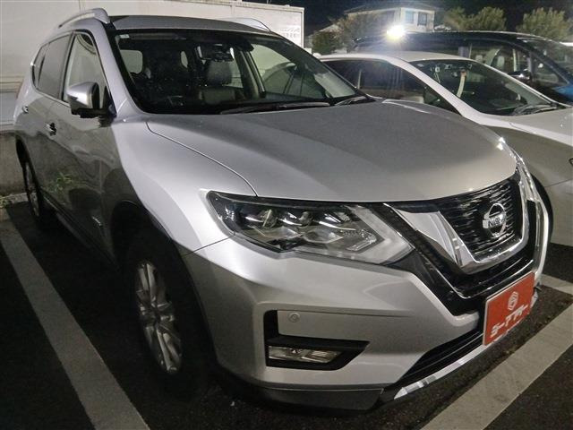 エクストレイル 2.0 20X ハイブリッド 4WD 禁煙車 純正ナビ フルセグTV