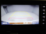 バックモニター装着車は後退時の強い味方です♪車庫入れや縦列駐車の際、後退操作の参考になるガイドラインをナビ画面に表示します。