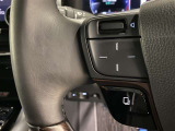 【ステアリングスイッチ】ハンドルから手を離すことなく操作することが可能です。