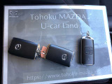 純正エンジンスターター付です。便利なアドバンストキーですので、カギを取り出さなくても開け閉めができます。