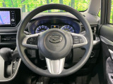 【ステアリングスイッチ】運転中、前方から目線をそらすことなく、オーディオ等の操作が可能な便利機能!安心&快適なドライブを演出してくれます♪