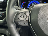 ステアリングスイッチ装備!運転しながら手元でオーディオの操作などができます。