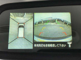 【アラウンドビューモニター】クルマの真上から見ているかのような映像が見れるので、駐車が苦手な方には特にうれしい装備です♪