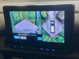 【マルチビューカメラシステム】専用のカメラにより、上から見下ろしたような視点で360度クルマの周囲を確認することができます☆死角部分も確認しやすく、狭い場所での切り返しや駐車もスムーズに行えます。