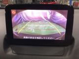 うれしいバックモニター付!後退時の不安感によるストレスから開放してくれます。