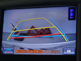 バックガイドモニターを装備しています、車庫入れもラクラクです。