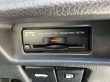 ETCがあればスムーズに料金所を通過できます。ビルトインタイプですっきりとおさまっております。