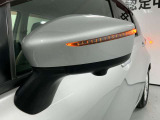 【ウィンカー付きドアミラー】ドアミラーは車幅の最も外側に位置するため、横や斜め後ろから接近する車両や歩行者にも方向指示が伝わりやすくなります。