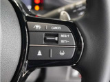 ◆アダプティブクルーズコントロール◆予め設定した車速内でクルマが自動的に加減速。前走車との適切な車間距離を維持しながら追従走行します。【LKAS】車線維持支援システムでステアリング操作を支援。