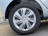 純正ホイールカバー付スチールホイール 155/65R14