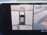 車両周辺の確認を補助する360&deg;ビュー・モニターの表示画面を確認できます。