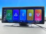 ●Apple Car Play:スマホとの有線接続で、ナビ・オーディオ再生などスマホのアプリ機能が画面でも使える便利機能です!