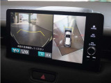 ◆フロントブラインドビュー◆車両前方に搭載したカメラで表示!発進時の安全確認にとても役立ちます。