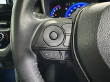 ステアリングスイッチ装備!運転しながら手元でオーディオの操作などができます。