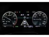 12.3インチフル液晶メーターは運転に必要な情報をグラフィカルに表示し、少ない視線移動で瞬時に認識できます。