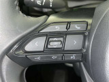 ステアリングスイッチ装備!運転しながら手元でオーディオの操作などができます。