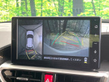 【パノラマモニター】専用のカメラにより、上から見下ろしたような視点で360度クルマの周囲を確認することができます☆死角部分も確認しやすく、狭い場所での切り返しや駐車もスムーズに行えます。