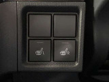 運転席&助手席シートヒーター装備、寒い日もカラダを温め快適にドライブ。