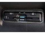 もちろんETC付きでビルトインタイプを装備!見た目もスマート♪高速道路の料金所も楽々通過♪